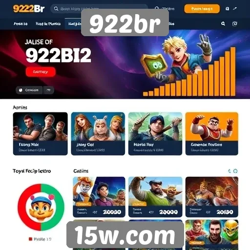 Análise do crescimento do site 922br no cenário de jogos