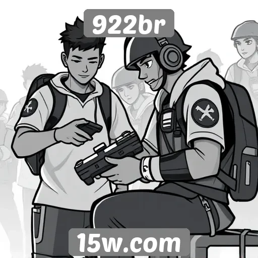 Comunidade de jogadores e interações no 922br