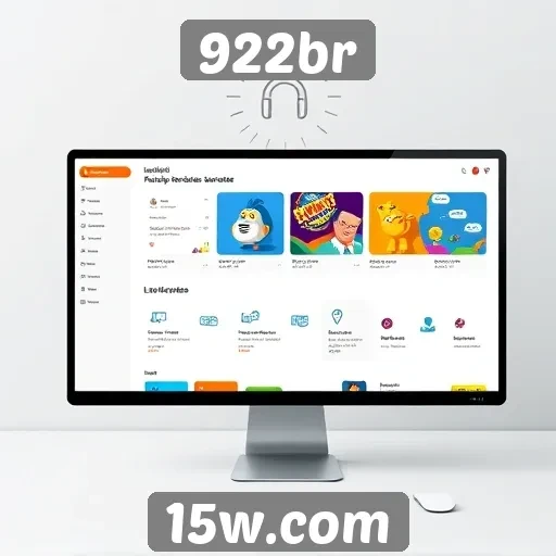 Recursos e funcionalidades do site 922br