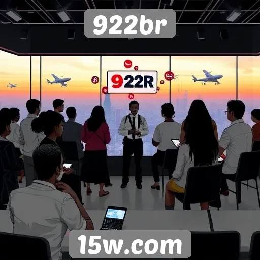 Integração de recursos sociais no site 922br